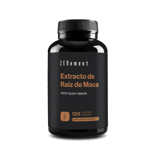 Extracto de Raíz de Maca 4000 mg por cápsula - 120 Cápsulas Veganas
