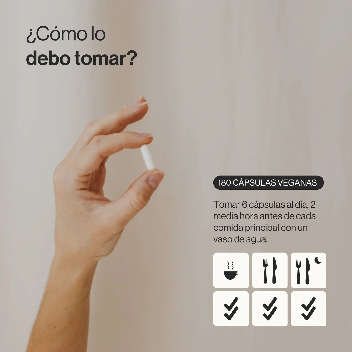 Glucomanano + Vitamina B3 y Cromo - 180 Cápsulas