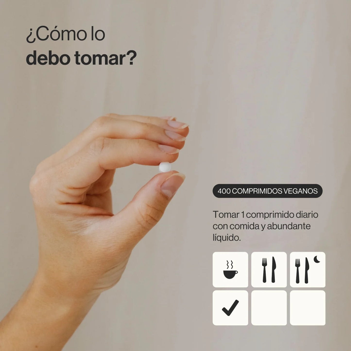 Bisglicinato de Zinc 25 mg  - 400 Comprimidos
