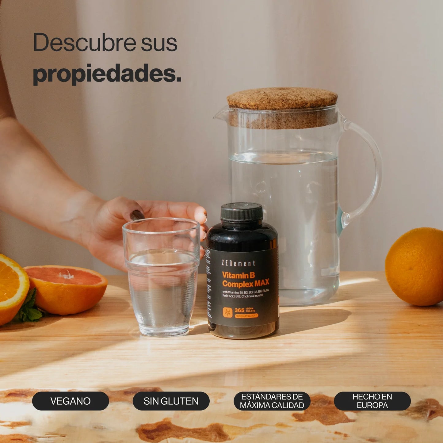 Complejo Vitamínico B MAX - 365 Comprimidos