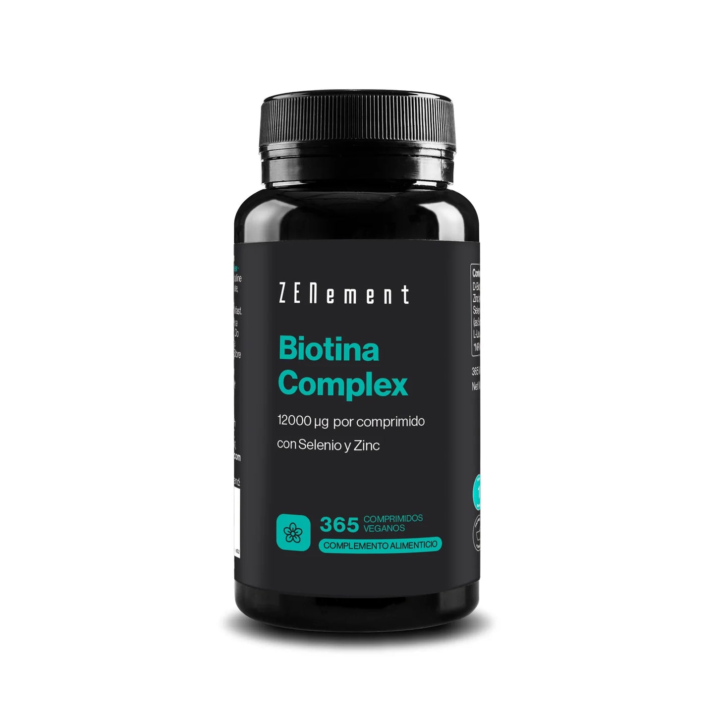 Biotina Complex con Selenio y Zinc - 365 comprimidos Zenement