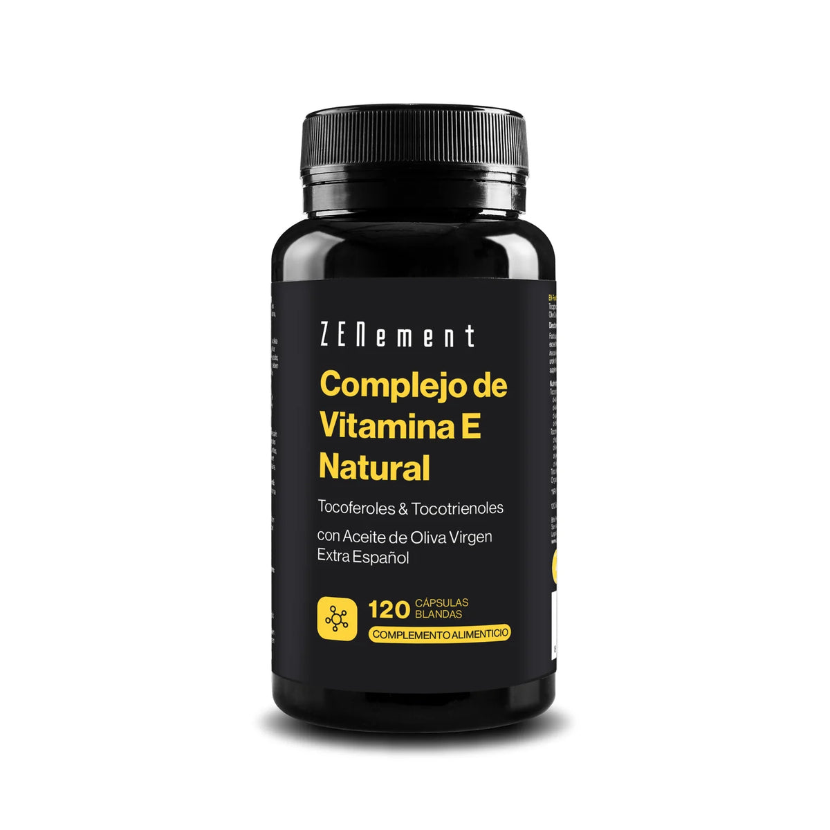 Complejo de Vitamina E Natural - 120 cápsulas Zenement