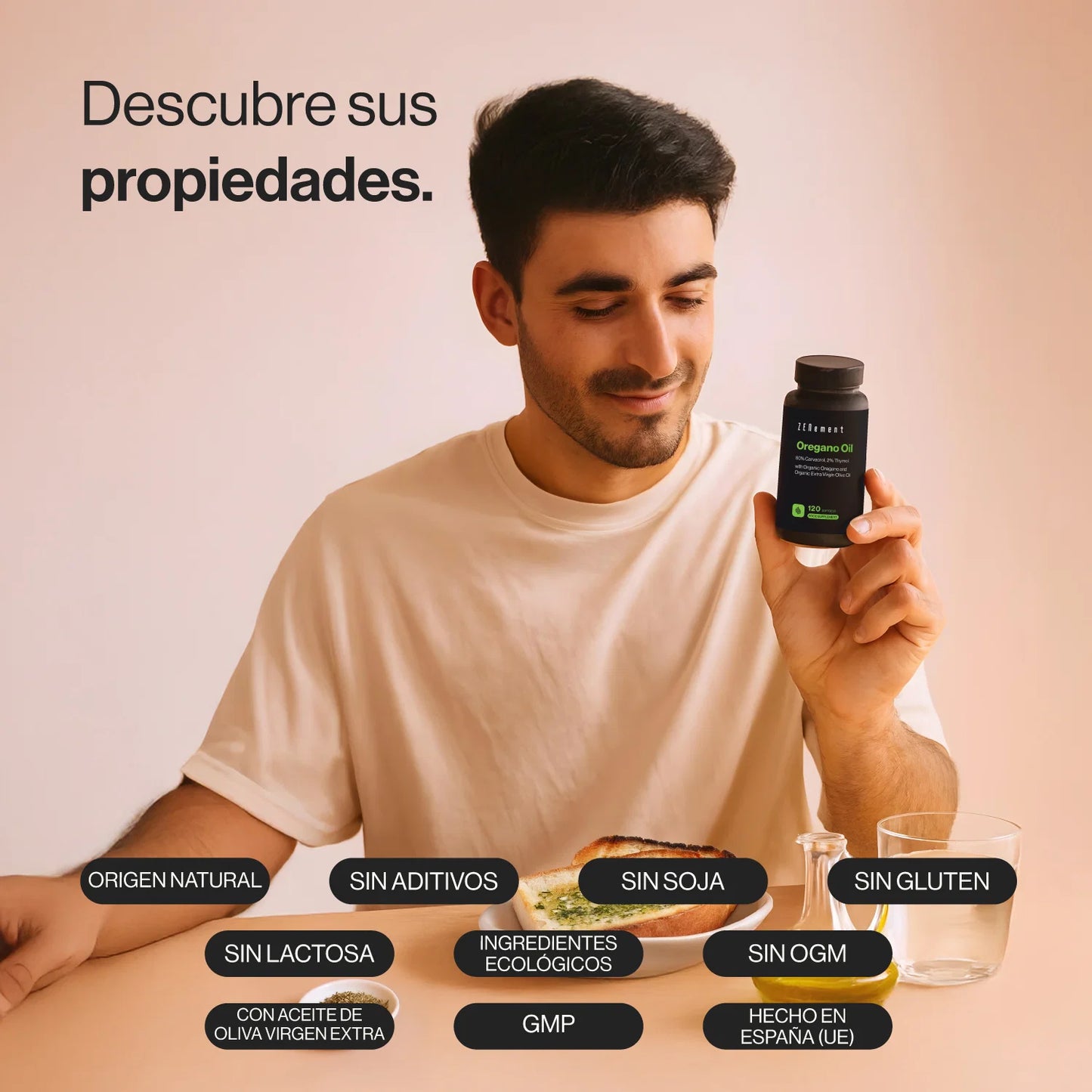 Aceite de Orégano 150mg - 120 cápsulas Zenement