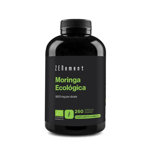 Moringa Ecológica 1800 mg por dosis - 260 Cápsulas