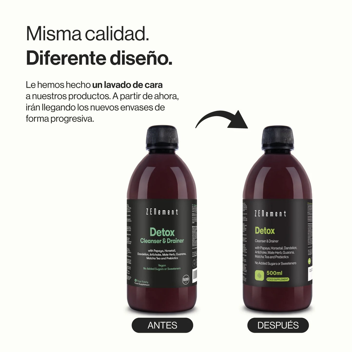 Detox Depurativo y Drenante con Papaya y Cola de Caballo - Zenement