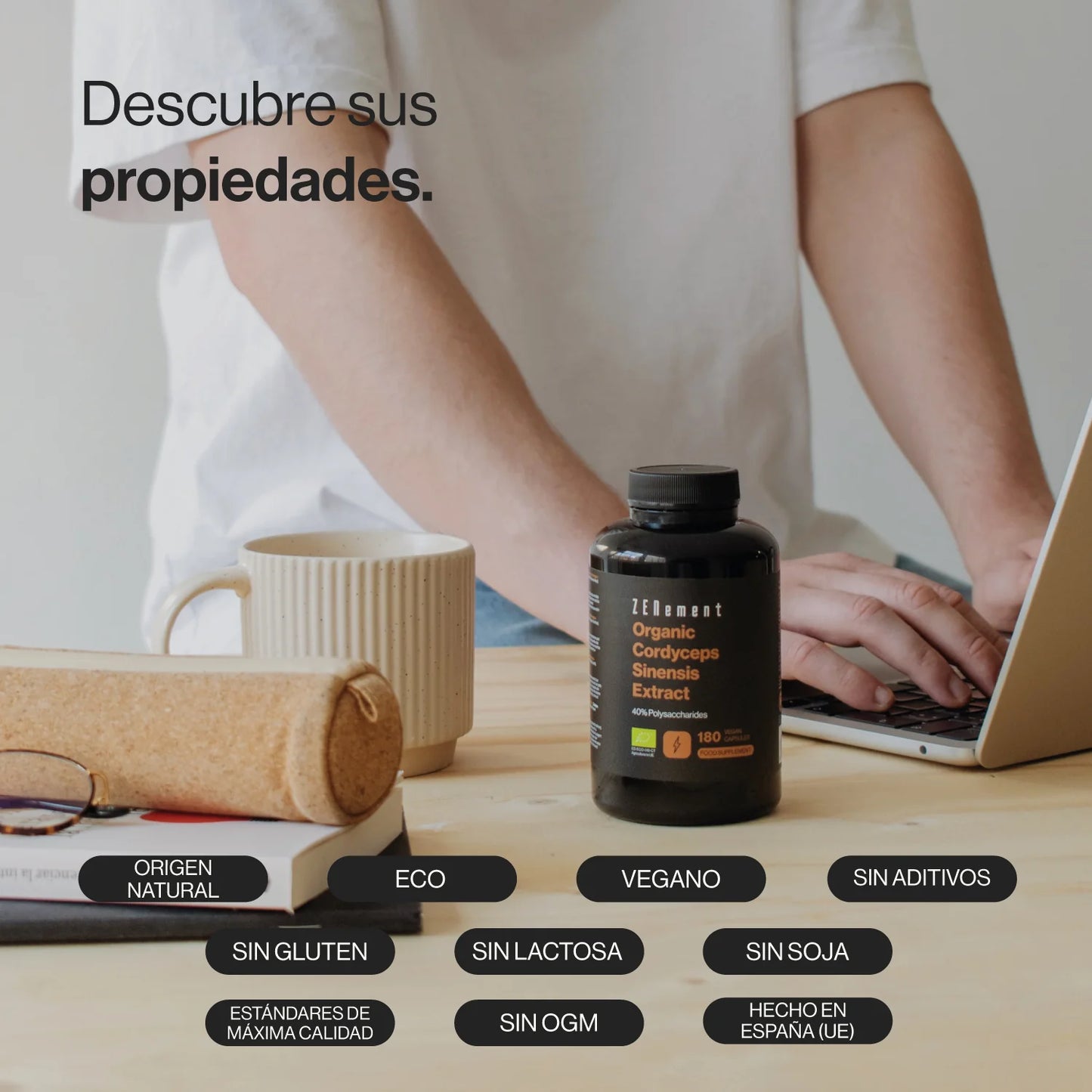 Extracto de Cordyceps Sinensis Ecológico - Zenement