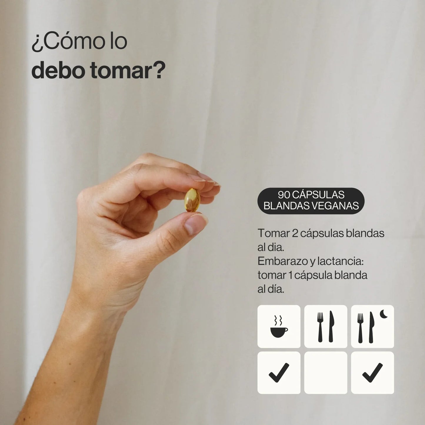 Omega 3 vegano - 90 perlas