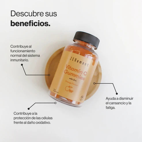 Gummies Vitamina C con Zinc - 120 gominolas