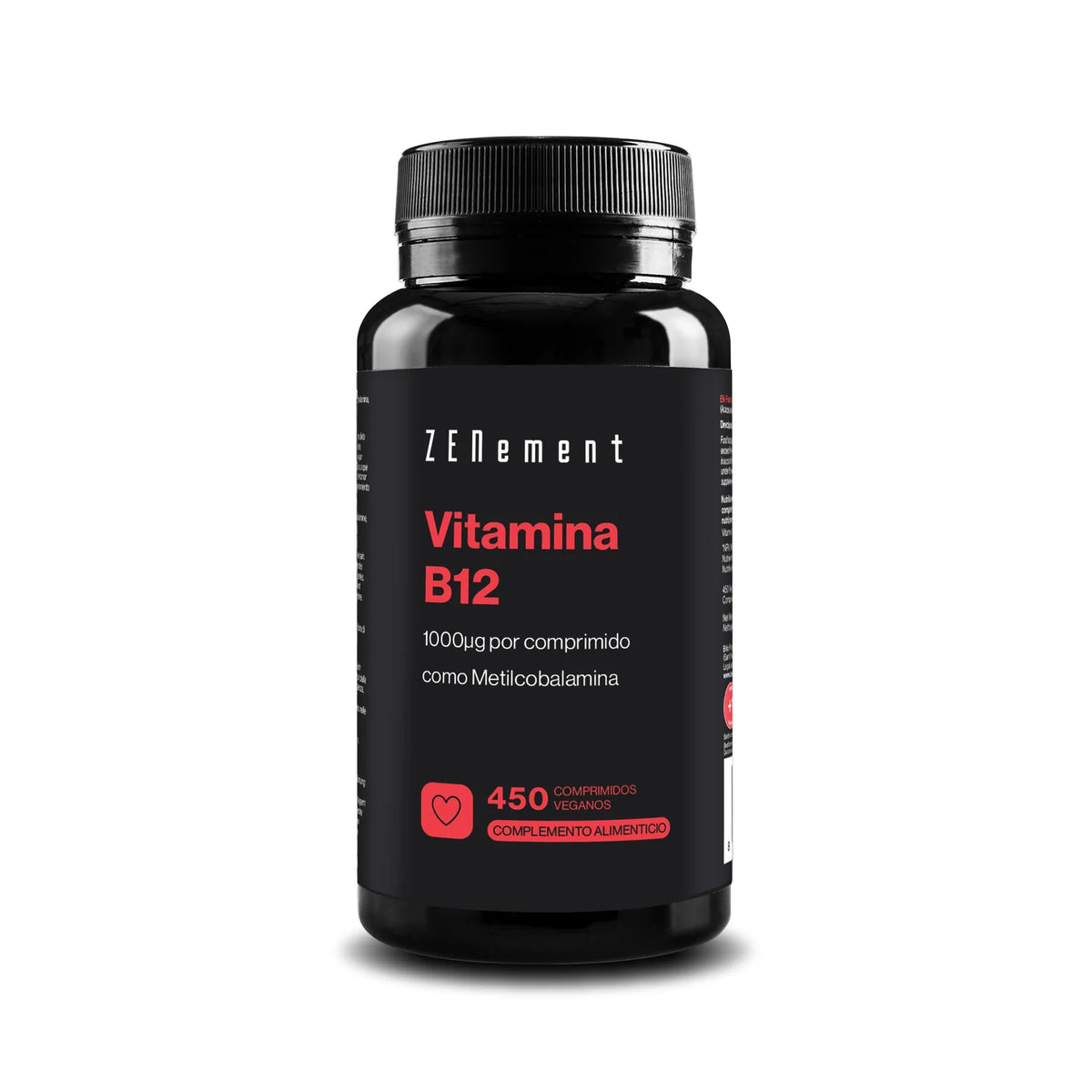 Vitamina B12 1000ug - 450 comprimidos Zenement