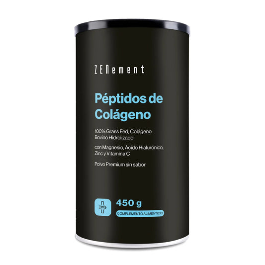 Péptidos de colágeno con magnesio, ácido hialurónico, zinc y vitamina C - 450g