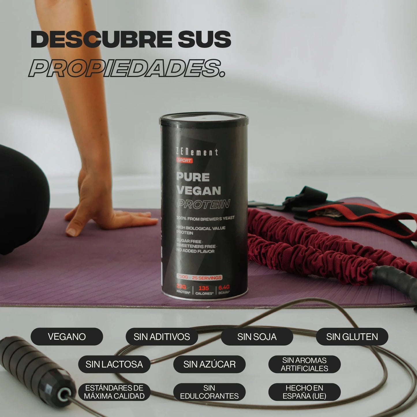 Proteína vegana pura - 750g