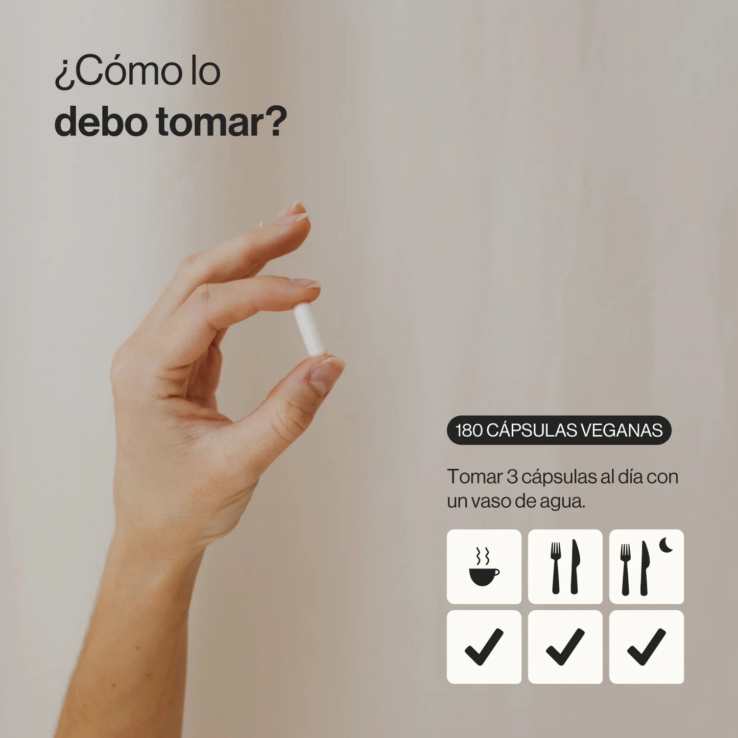 Magnesio Complex 5 en 1 - 180 Cápsulas Veganas