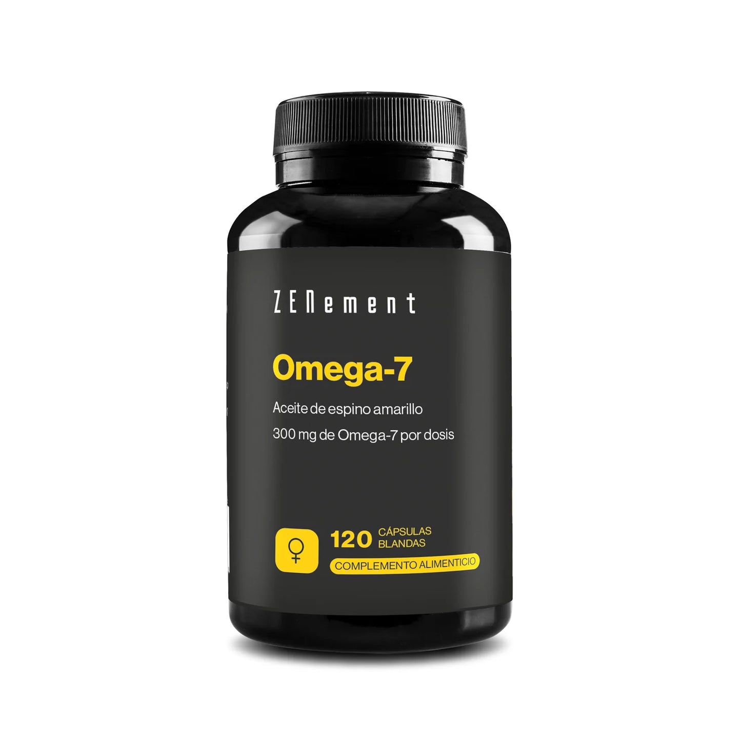 Omega 7 Aceite de Espino Amarillo - 120 cápsulas Zenement