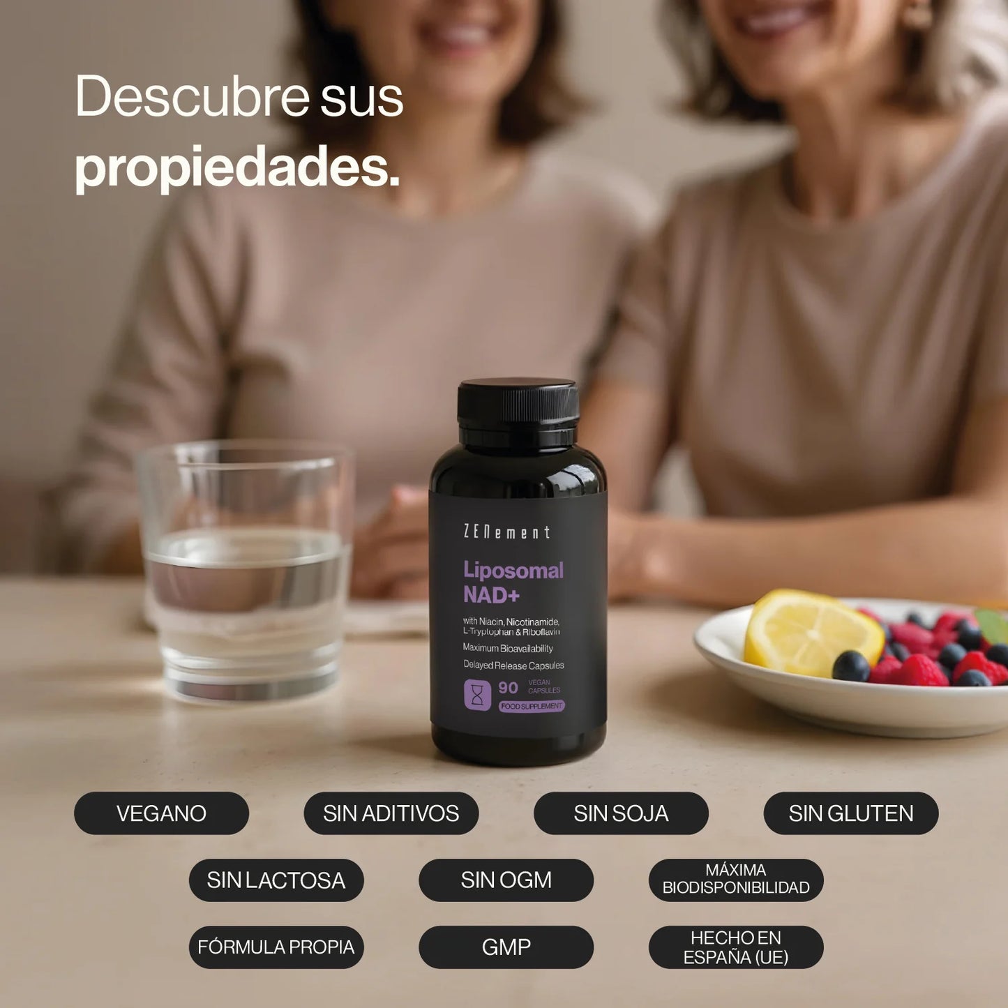 NAD⁺ Liposomal  - 90 Cápsulas Veganas