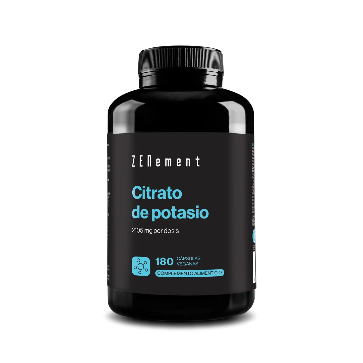 Citrato de Potasio - 180 cápsulas Zenement