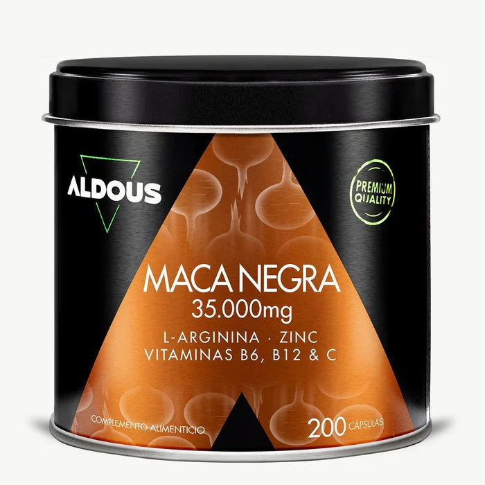 Maca negra peruana complex 35000 mg - 200 cáps