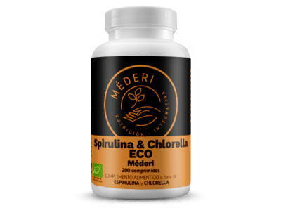 Spirulina & Chlorella Eco - 500 comprimidos Mederi