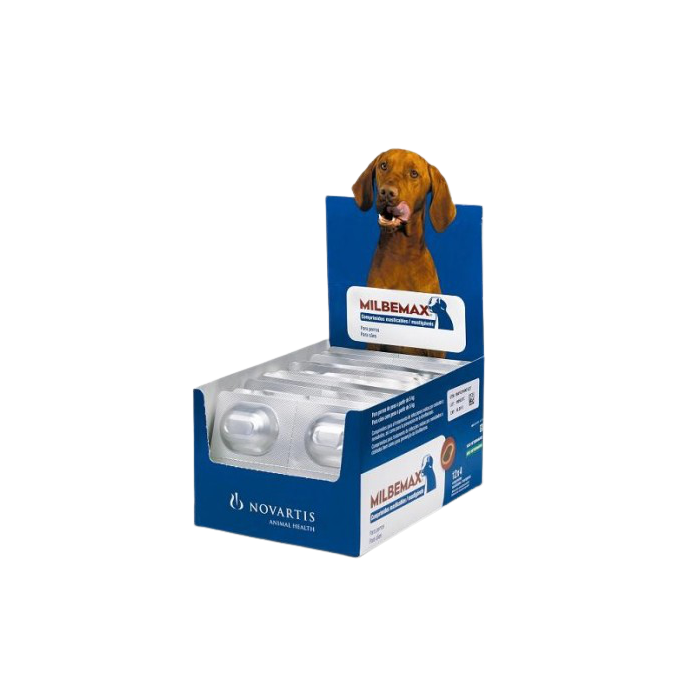 Milbemax masticable 5-25kg (96 comp)