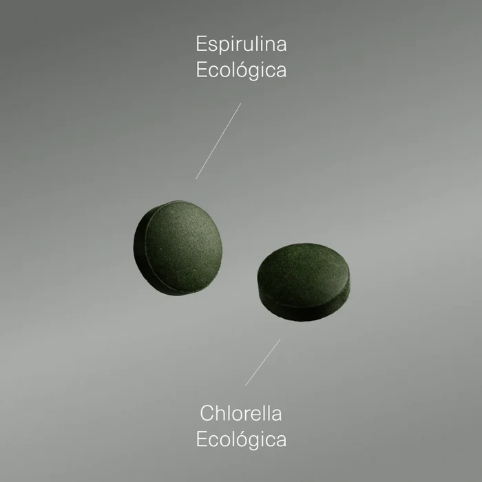 Espirulina y chlorella Eco 1500mg - 600 comp