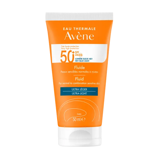 Fluido SPF50+ Toque seco Piel normal y mixta