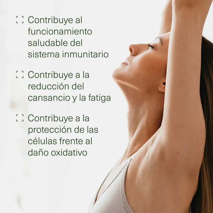 Vitamina C con zinc y coenzima Q10 - 400 comp